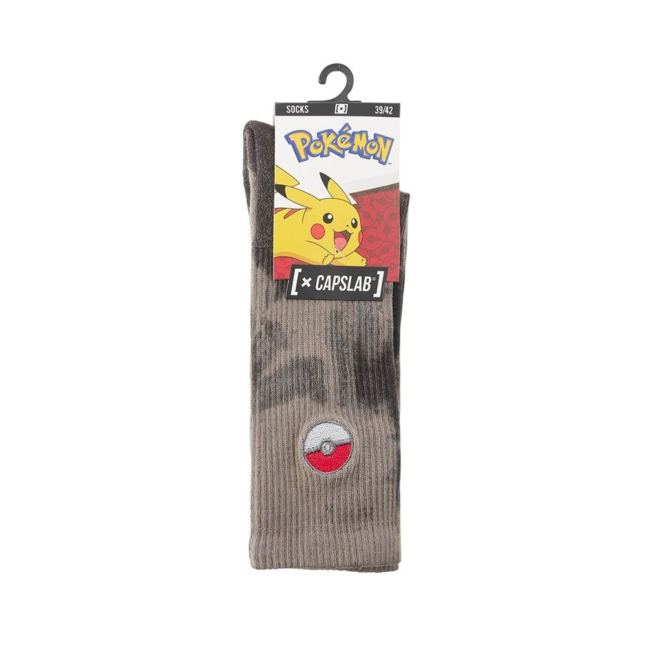 CAPSLAB Tie & Dye Sport Socks "Pokemon" | Pikachu bulbizar
