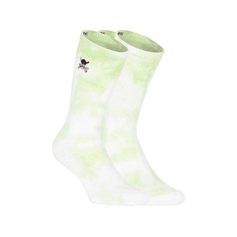 CAPSLAB Tie & Dye Sport Socks "One Piece" | Skull Luffy Zorro