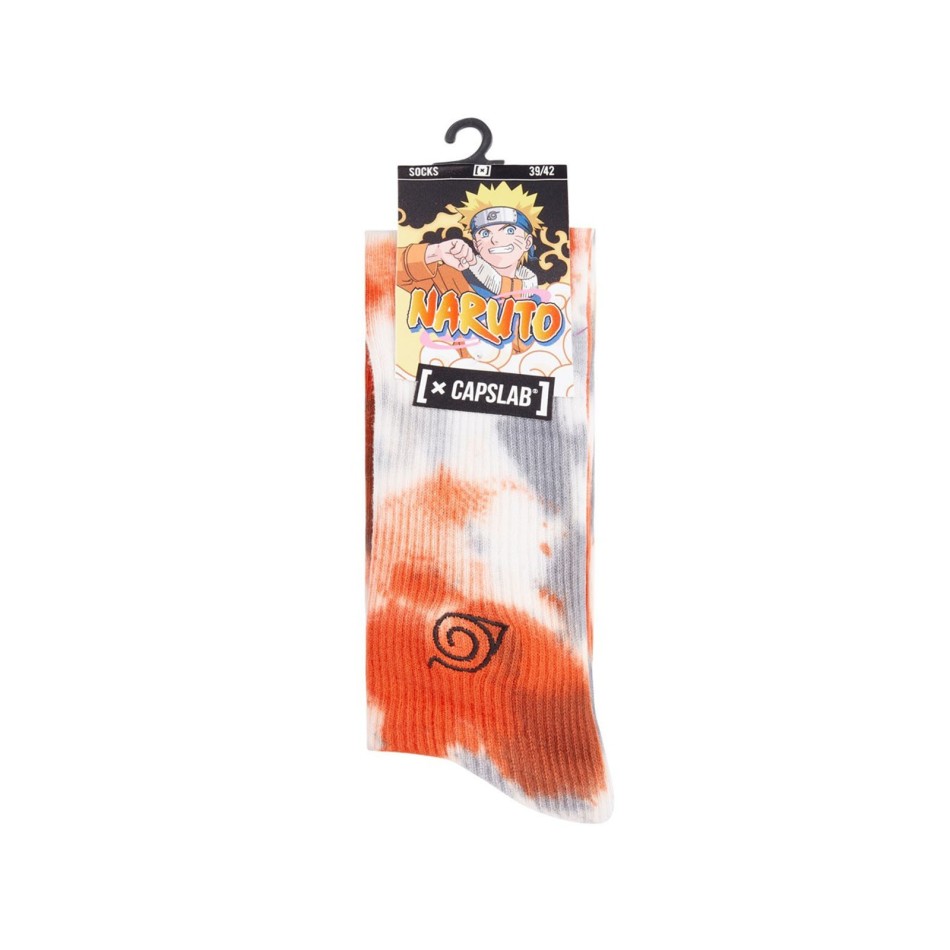 CAPSLAB Tie & Dye Sportsockor "Naruto" | Akasuki - Konoha