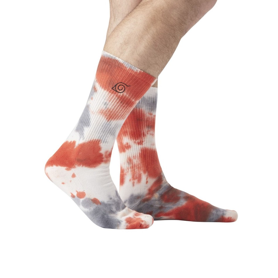 CAPSLAB Tie & Dye Sportsockor "Naruto" | Akasuki - Konoha