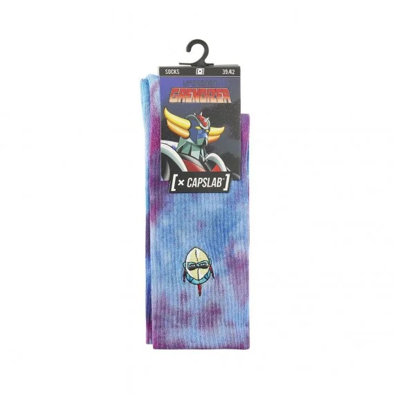 Calcetines deportivos Tie & Dye "Goldorak" "Grendizer" (Calcetines deportivos) Capslab chez FrenchMarket