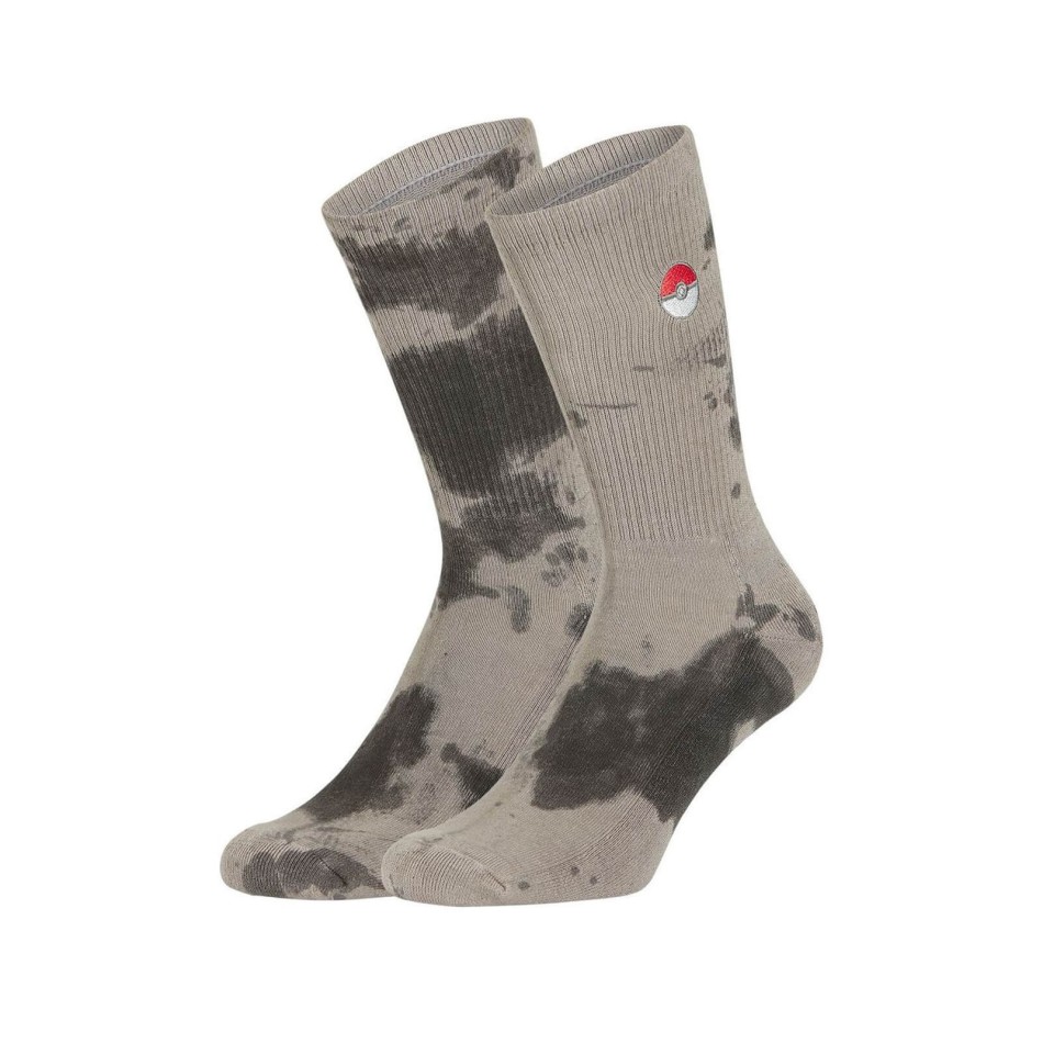 CAPSLAB Tie & Dye Sport Socks "Pokemon" | Pikachu bulbizar