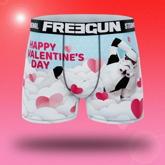 Stormtrooper Valentine's Day Boxer (Men's boxer shorts) Freegun on FrenchMarket