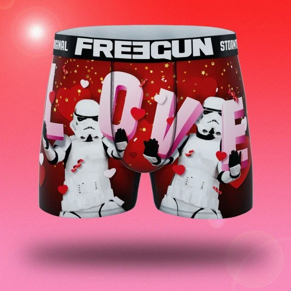 Boxer Stormtrooper per San Valentino (Boxer da uomo) Freegun chez FrenchMarket