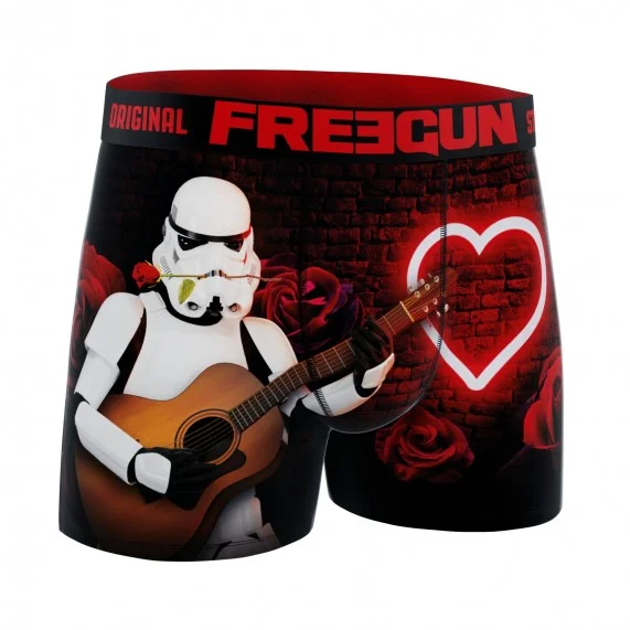 Stormtrooper Valentine's Day Boxer (Men's boxer shorts) Freegun on FrenchMarket