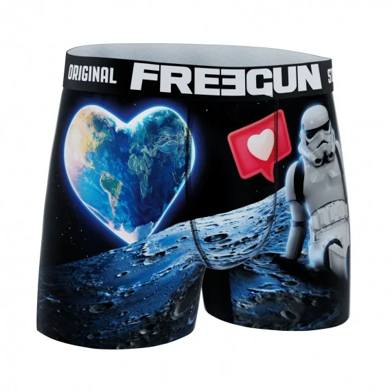 Boxer Stormtrooper per San Valentino (Boxer da uomo) Freegun chez FrenchMarket