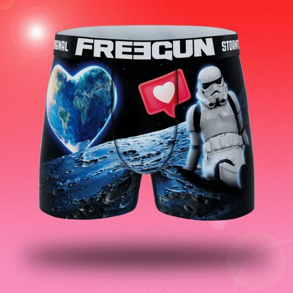 Boxer Mann Stormtrooper Valentinstag (Boxershorts Mann) Freegun auf FrenchMarket