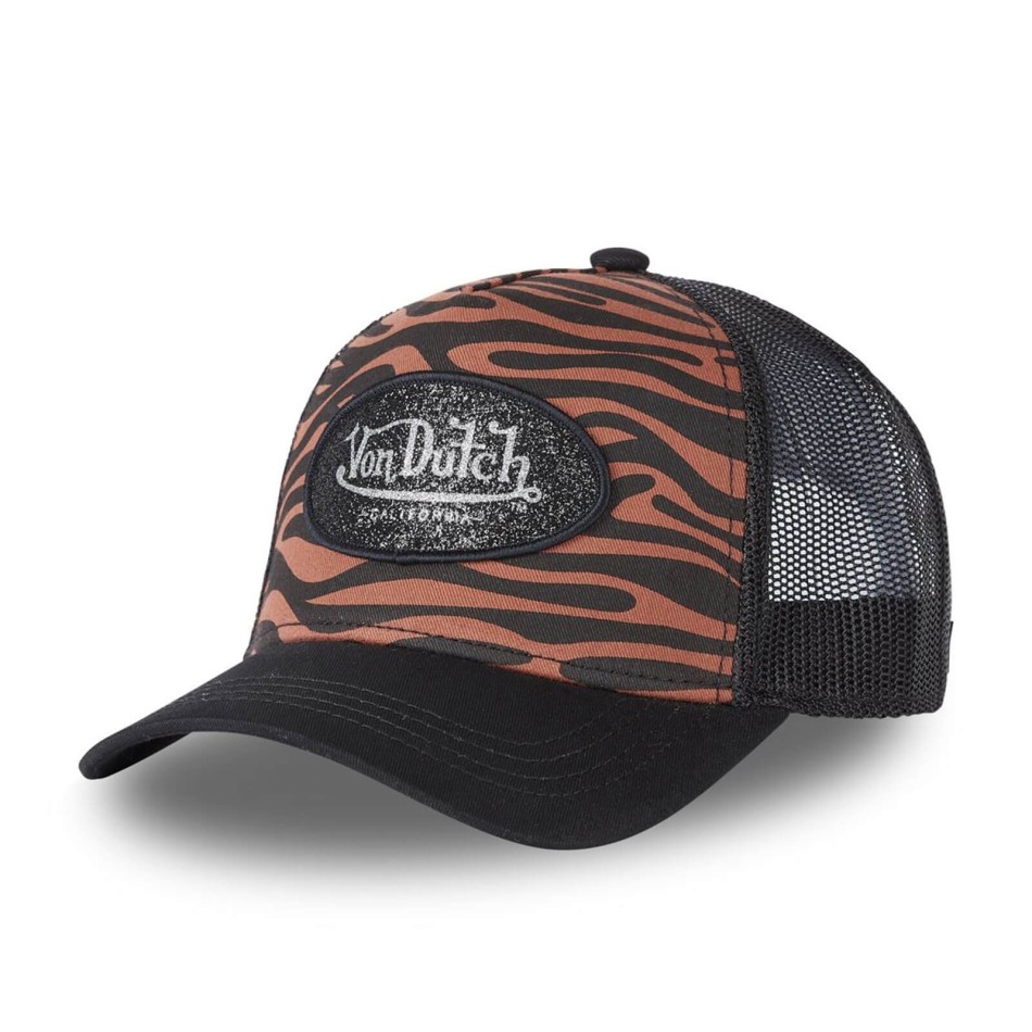 Zebra" Trucker Cap (Caps) Von Dutch on FrenchMarket