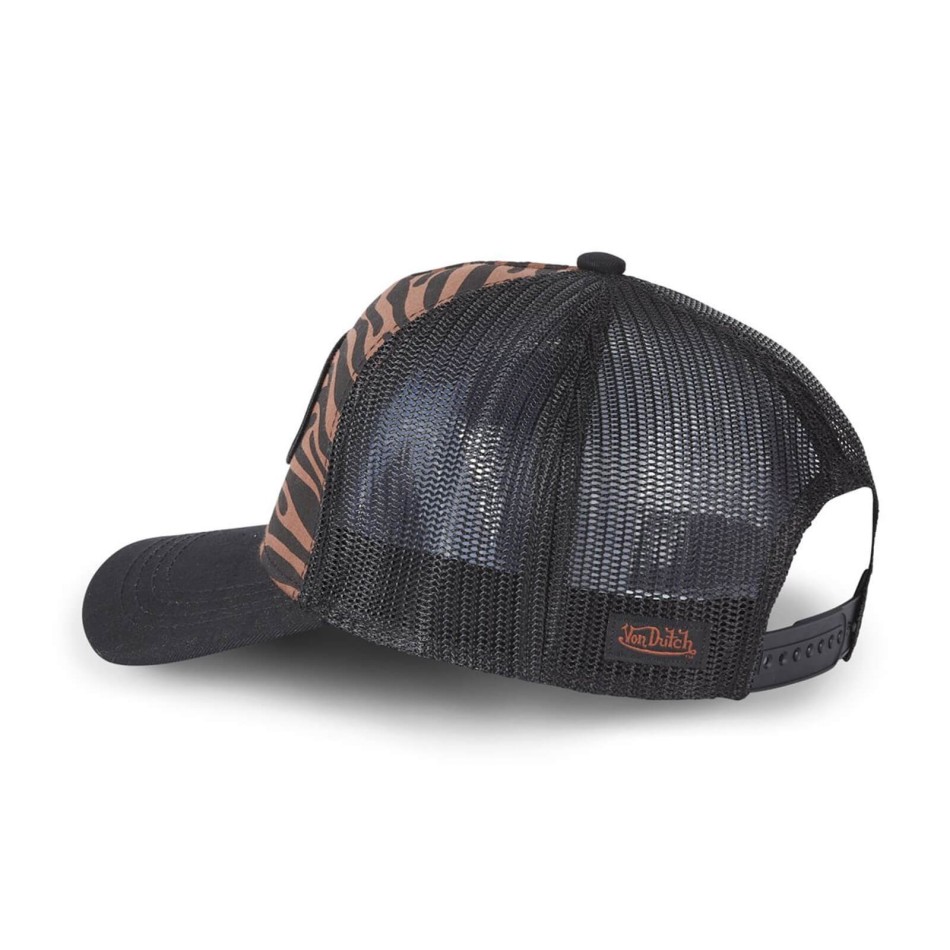 Mössa Von Dutch | Multicolour Zebra Print Trucker