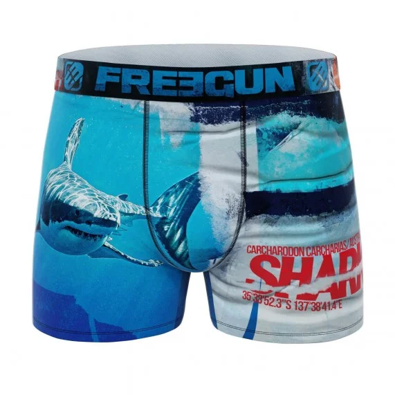 Boxershorts für Männer aus recycelter Mikrofaser "Tiere (Boxershorts Mann) Freegun auf FrenchMarket