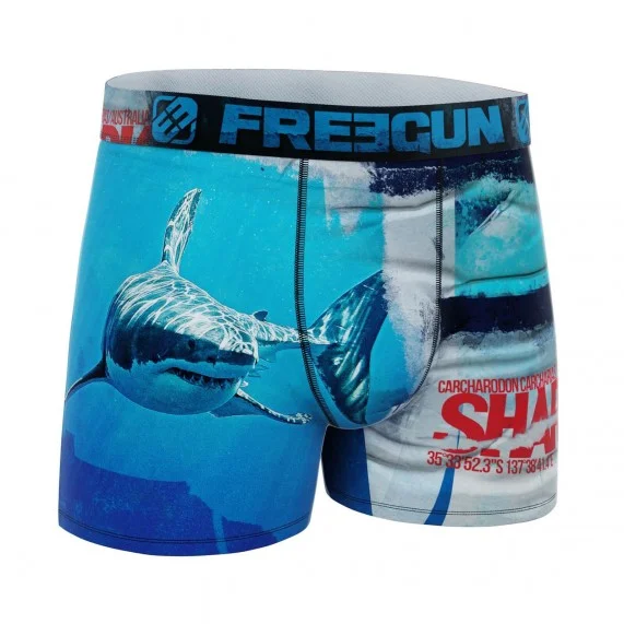 Boxer de hombre de microfibra reciclada Animal (Calzoncillos para hombre) Freegun chez FrenchMarket