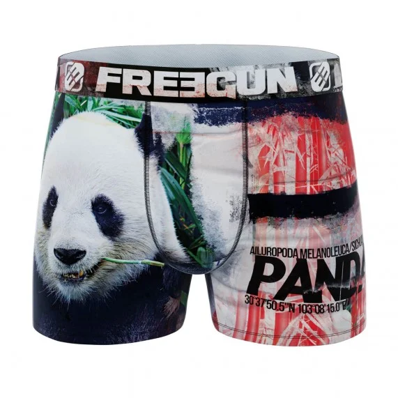 Boxershorts für Männer aus recycelter Mikrofaser "Tiere (Boxershorts Mann) Freegun auf FrenchMarket