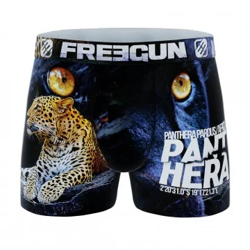 Boxershorts für Männer aus recycelter Mikrofaser "Tiere (Boxershorts) Freegun auf FrenchMarket