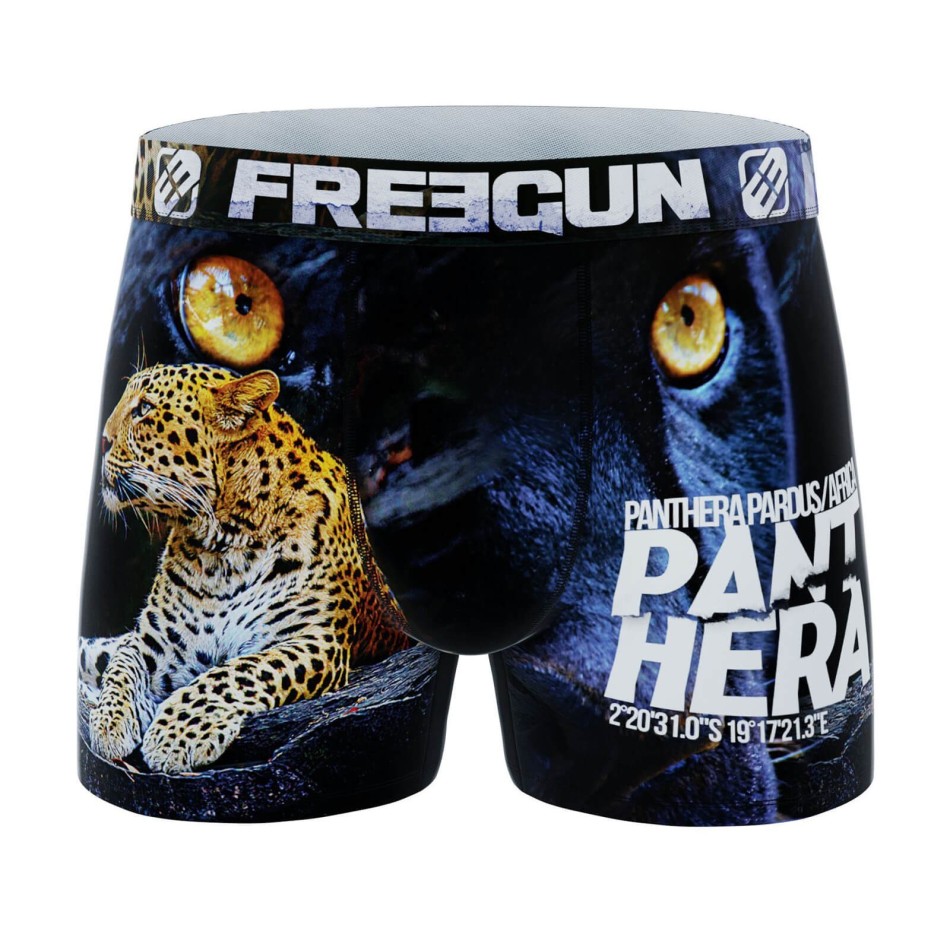 Herenboxer in gerecyclede microvezel (Herenboxershorts) Freegun chez FrenchMarket