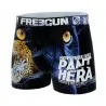 Boxer da uomo in microfibra riciclata con animali (Boxer da uomo) Freegun chez FrenchMarket