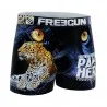 Boxer da uomo in microfibra riciclata con animali (Boxer da uomo) Freegun chez FrenchMarket