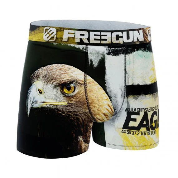 Herenboxer in gerecyclede microvezel (Herenboxershorts) Freegun chez FrenchMarket