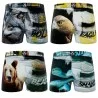 Lot de 4 Boxers Homme Microfibre Recyclé Animaux (Lot boxers Homme) Freegun chez FrenchMarket