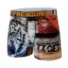 Set of 4 Men's Recycled Microfiber Animal Boxers (Boxers) Freegun on FrenchMarket