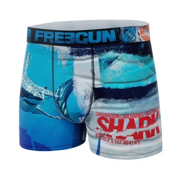 Set of 4 Men's Recycled Microfiber Animal Boxers (Boxers) Freegun on FrenchMarket