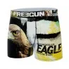 Lot de 4 Boxers Homme Microfibre Recyclé Animaux (Lot boxers Homme) Freegun chez FrenchMarket