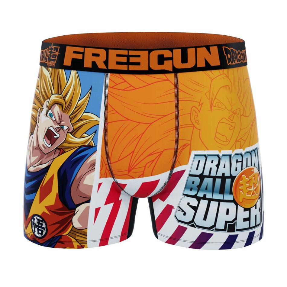 Dragon Ball Super 9 Heren Boxer (Herenboxershorts) Freegun chez FrenchMarket