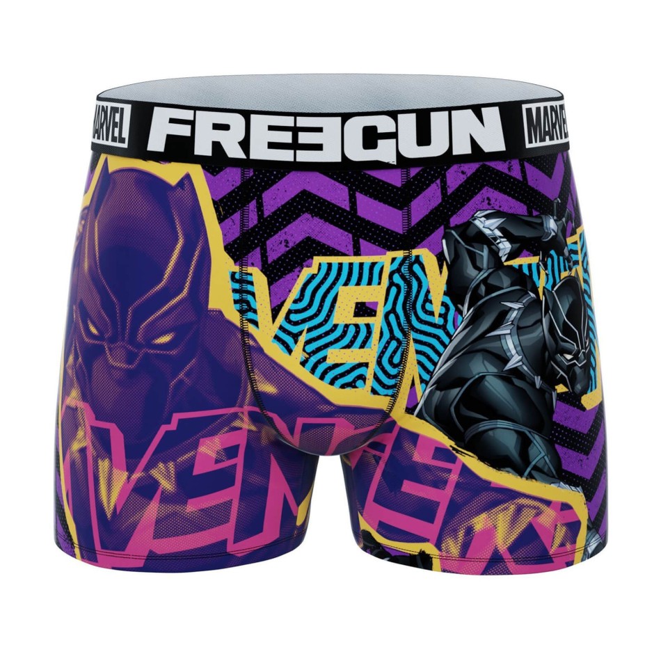 Boxer FREEGUN  Homme Marvel Avengers Black Panther
