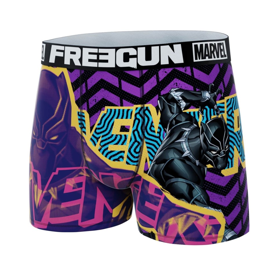 Boxer FREEGUN  Homme Marvel Avengers Black Panther