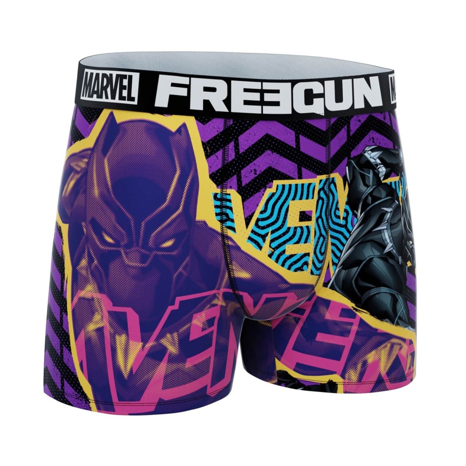Boxer FREEGUN  Homme Marvel Avengers Black Panther