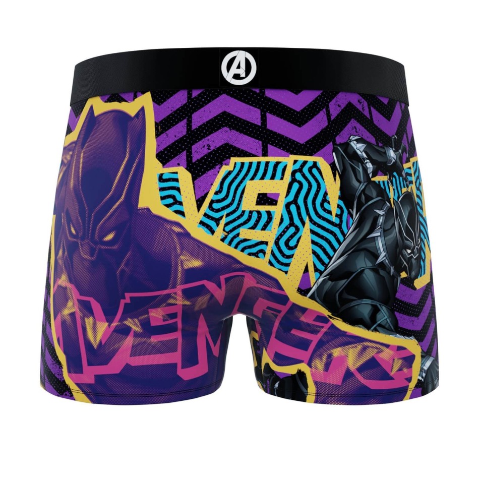 Boxer FREEGUN  Homme Marvel Avengers Black Panther