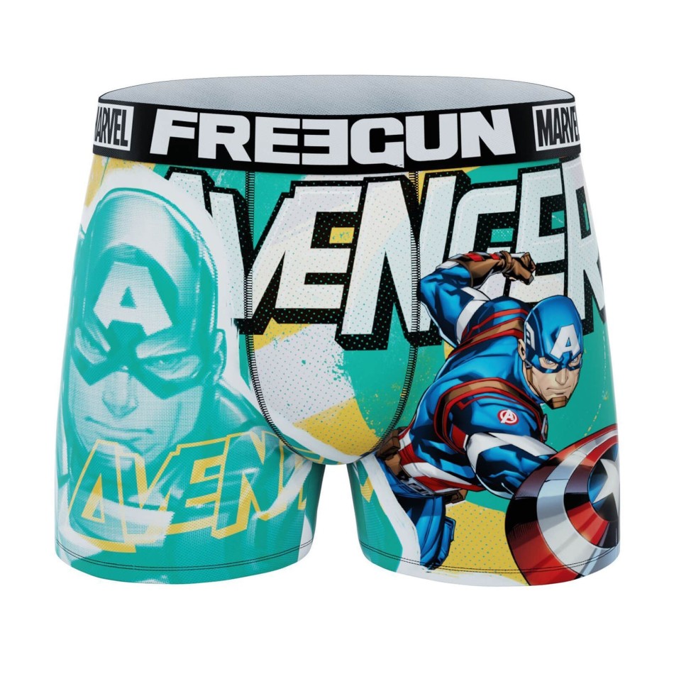 Marvel Boxer - FREEGUN Captain America Man| French Market