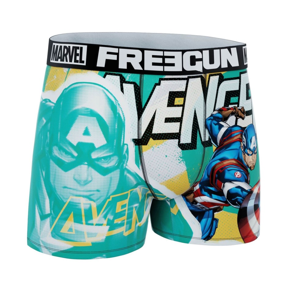 Marvel Boxer - FREEGUN Captain America Man| French Market