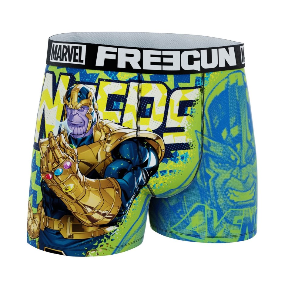 FREEGUN x MARVEL | Thanos Avengers Microfiber Boxer för män