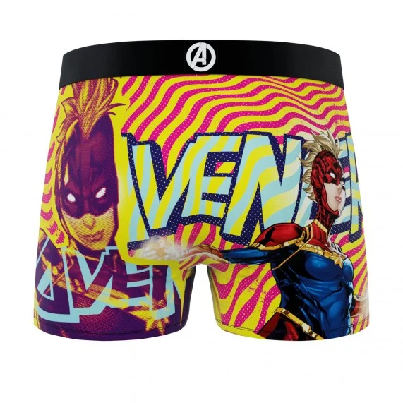 Boxer Mann Captain Marvel (Boxershorts Mann) Freegun auf FrenchMarket