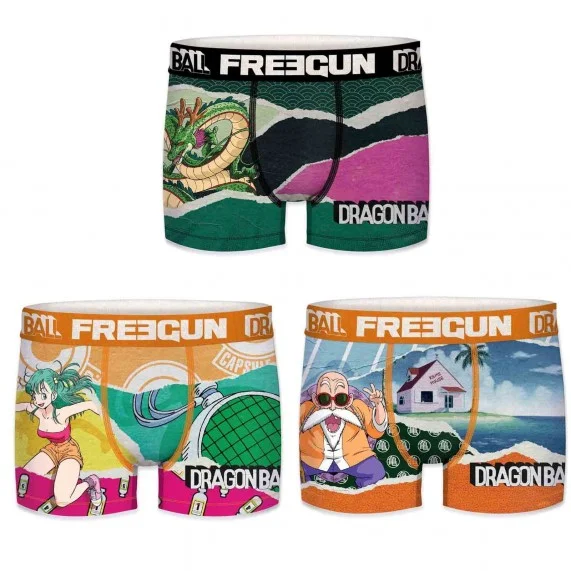 3er-Set Dragon Ball Boxershorts für Männer (Boxershorts für Männer) Freegun auf FrenchMarket