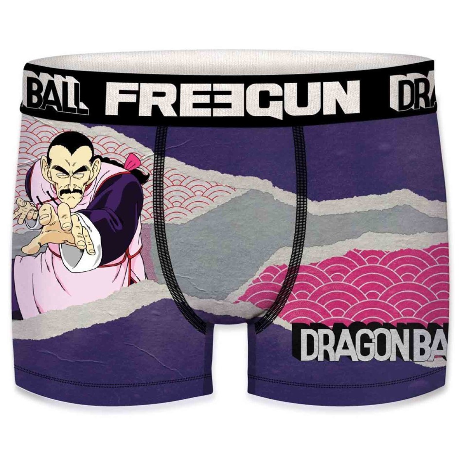 FREEGUN Set med 3 Dragon Ball Boxershorts för män Championnat Martial Arts
