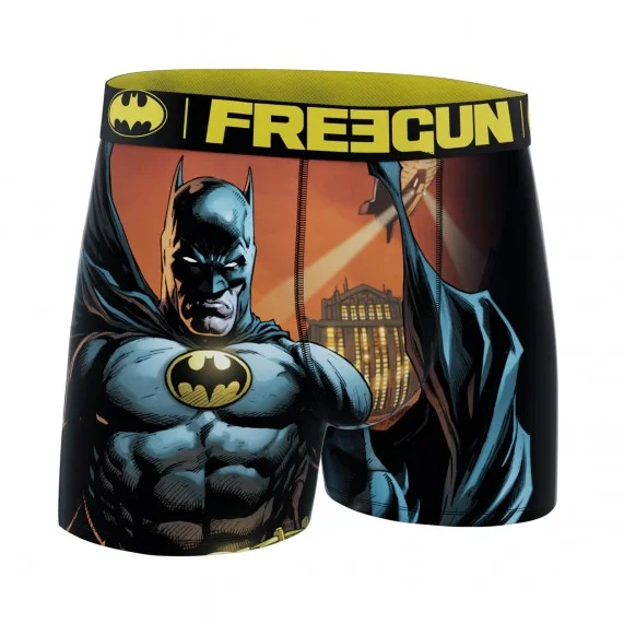 Set of 4 DC Comics Batman "Gotham City" Boy's Boxers (Boxers) Freegun on FrenchMarket