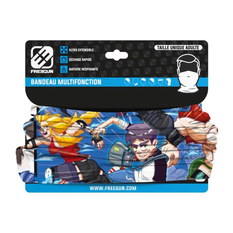 FREEGUN halsband Tubulard halsduk Manga