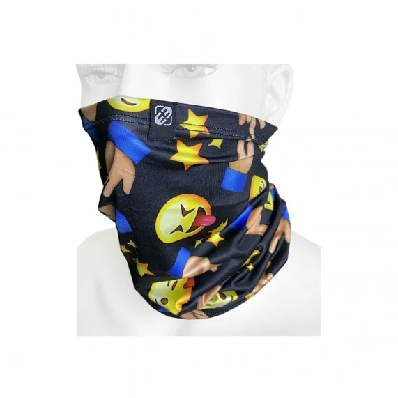 FREEGUN Ketting Tubulard Smiley Zwart (Nekband) Freegun chez FrenchMarket FREEGUN Ketting Tubulard Smiley Zwart (Nekband) Freegun chez FrenchMarket