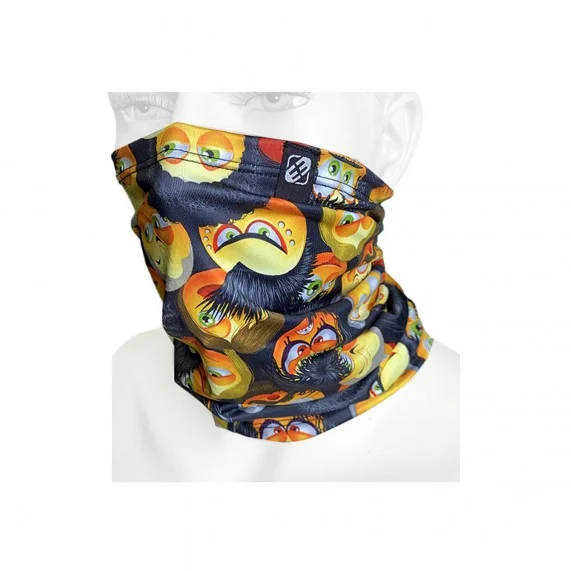 FREEGUN Ketting Tubulard Smiley Zwart (Nekband) Freegun chez FrenchMarket