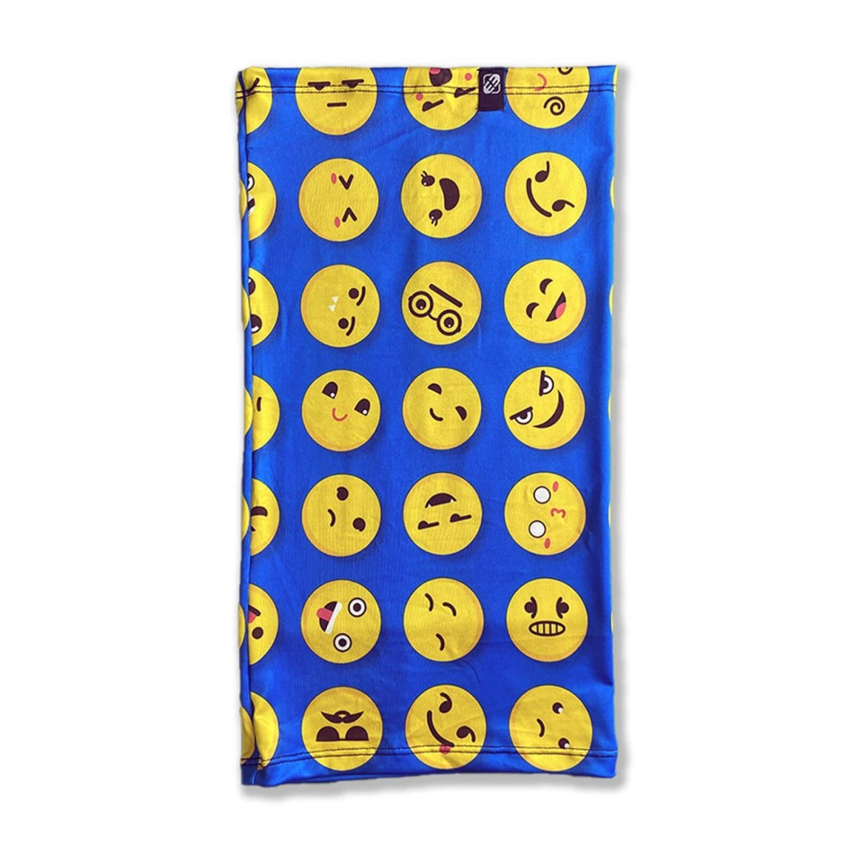 FREEGUN halsband Tubulard Smiley svart