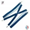 Tirantes en forma de X con pinzas Fino o Grande - Fabricado en Francia (Tirantes) French Market chez FrenchMarket
