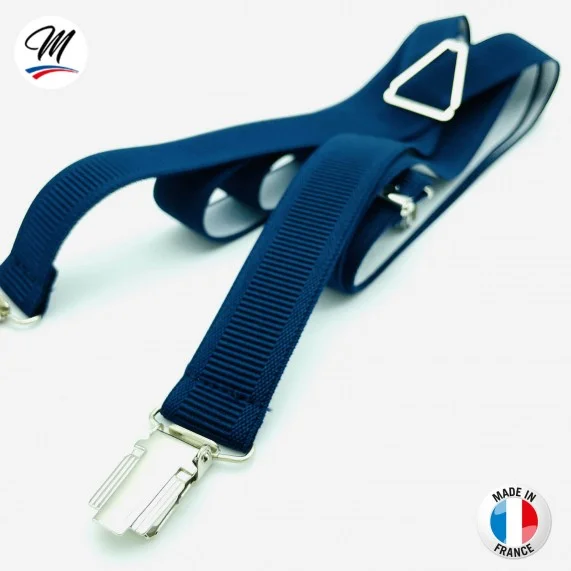 Tirantes en forma de X con pinzas Fino o Grande - Fabricado en Francia (Tirantes) French Market chez FrenchMarket