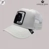 PANTHER Trucker Pet - Panter Wit / Ivoor (Caps) Goorin Bros chez FrenchMarket PANTHER Trucker Pet - Panter Wit / Ivoor (Caps) Goorin Bros chez FrenchMarket