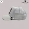 PANTHER Trucker Pet - Panter Wit / Ivoor (Caps) Goorin Bros chez FrenchMarket PANTHER Trucker Pet - Panter Wit / Ivoor (Caps) Goorin Bros chez FrenchMarket