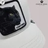 PANTHER Trucker Pet - Panter Wit / Ivoor (Caps) Goorin Bros chez FrenchMarket PANTHER Trucker Pet - Panter Wit / Ivoor (Caps) Goorin Bros chez FrenchMarket