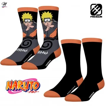 2er-Pack "Naruto" Herrensocken (Fancy) Freegun auf FrenchMarket