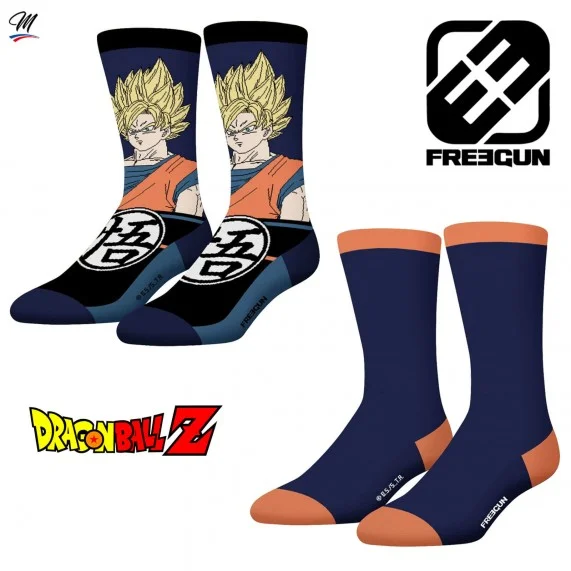 Lot of 2 pairs of Socks Child "Dragon Ball Z (Fantasies) Freegun on FrenchMarket