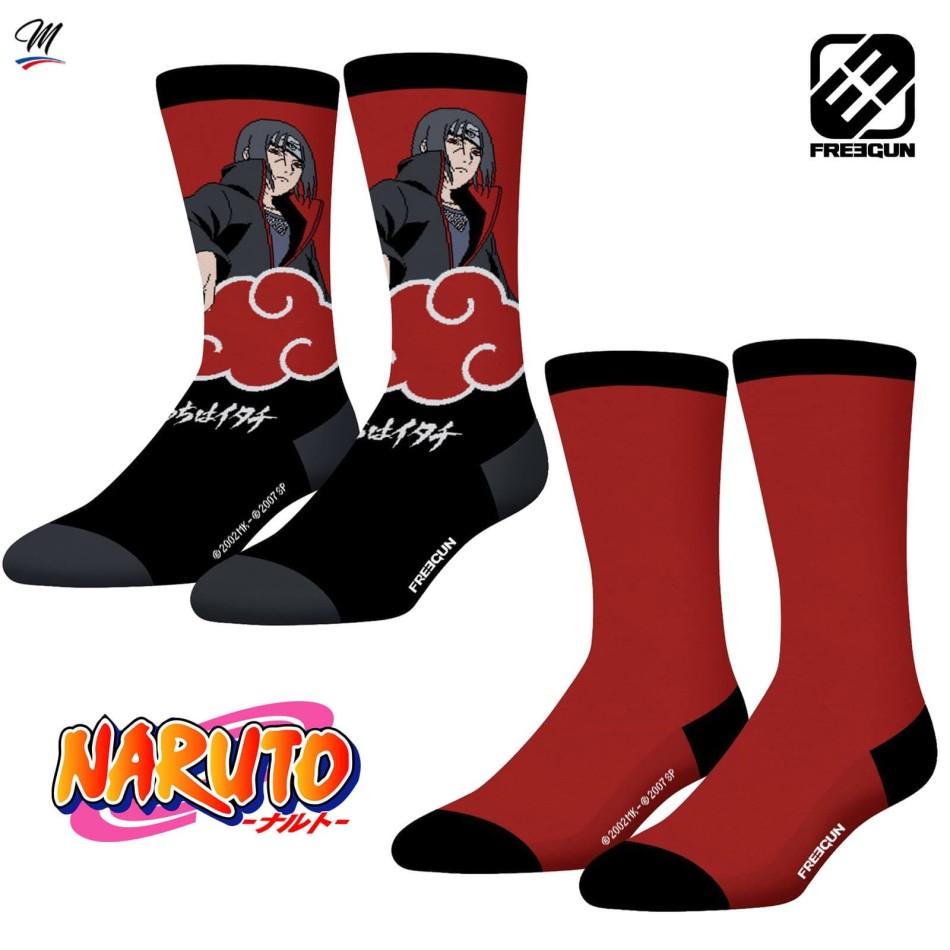 Lot de 2 paires de Chaussettes Garçon "Naruto"