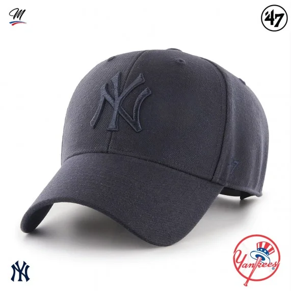 MLB New York Yankees MVP Snapback Cap Blue (Caps) '47 Brand on FrenchMarket